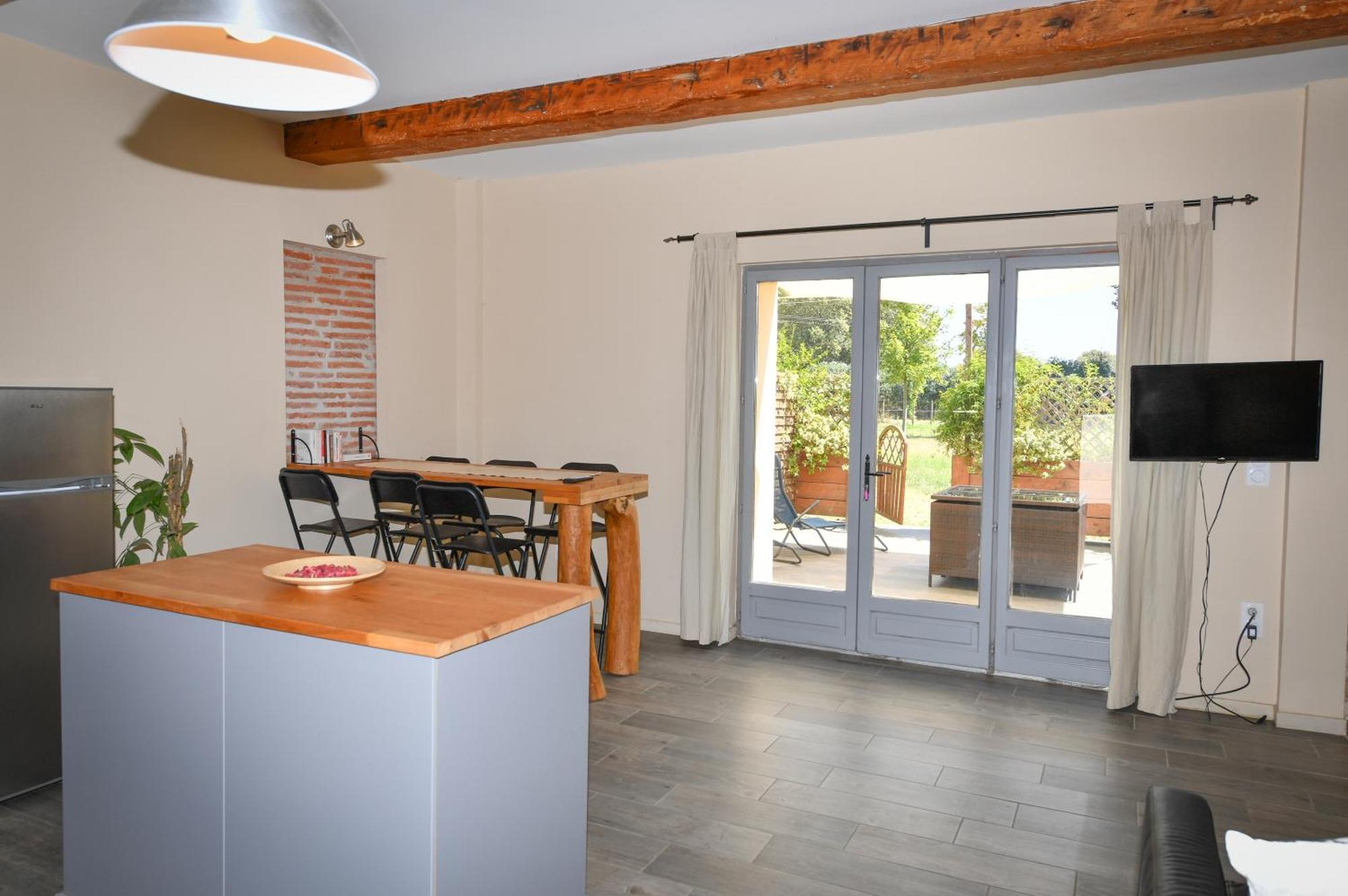 Les appartements du Mas Riols Saint-Cyprien  Kamer foto