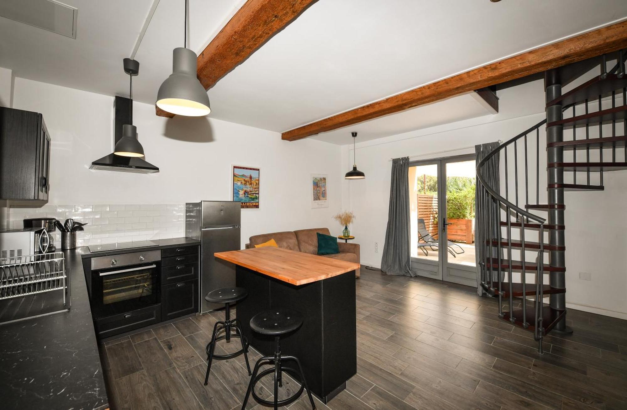 Les appartements du Mas Riols Saint-Cyprien  Kamer foto
