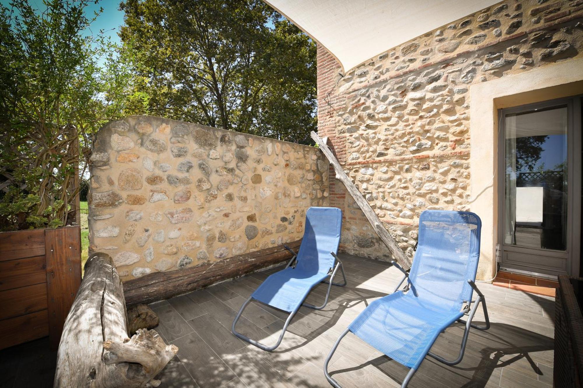Les appartements du Mas Riols Saint-Cyprien  Kamer foto